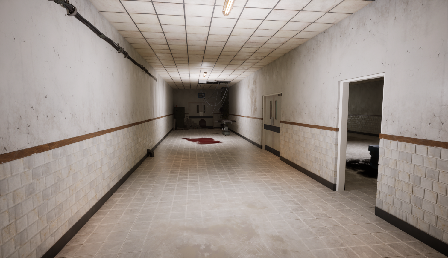 Couloir de l'hôpital