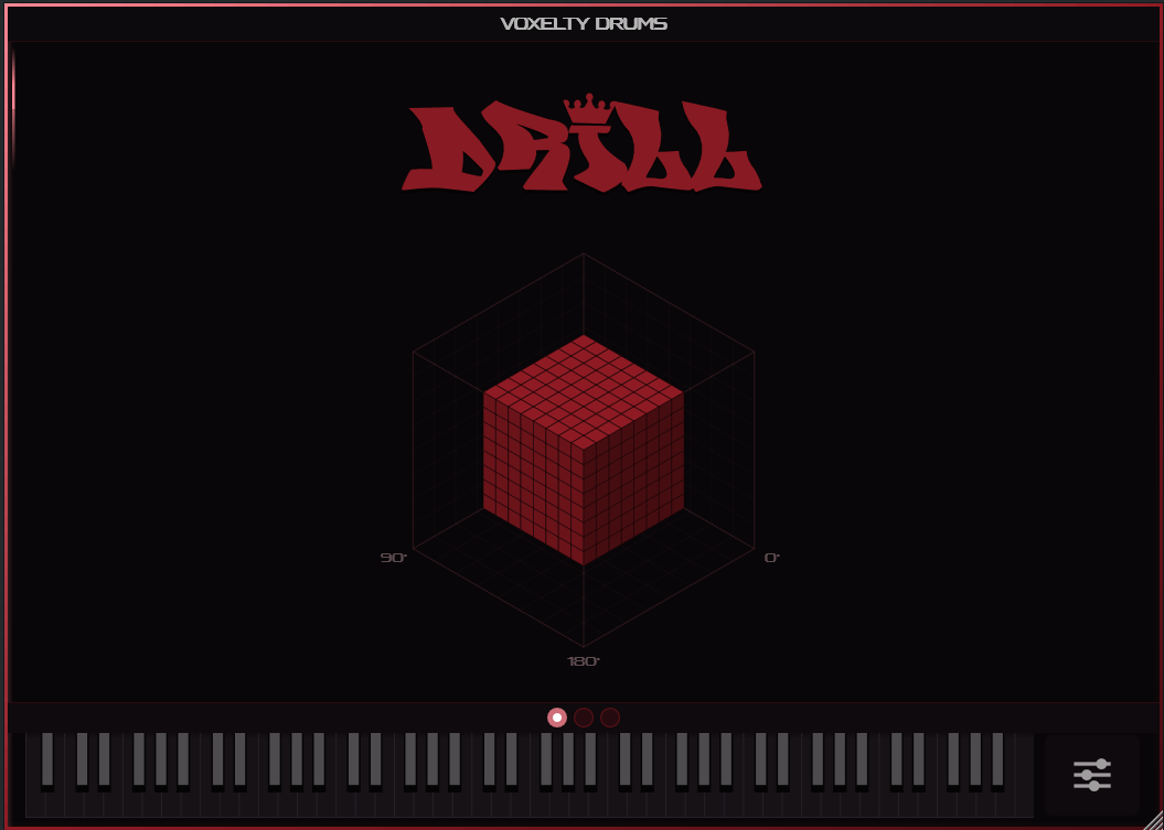 Interface Voxelty Drums